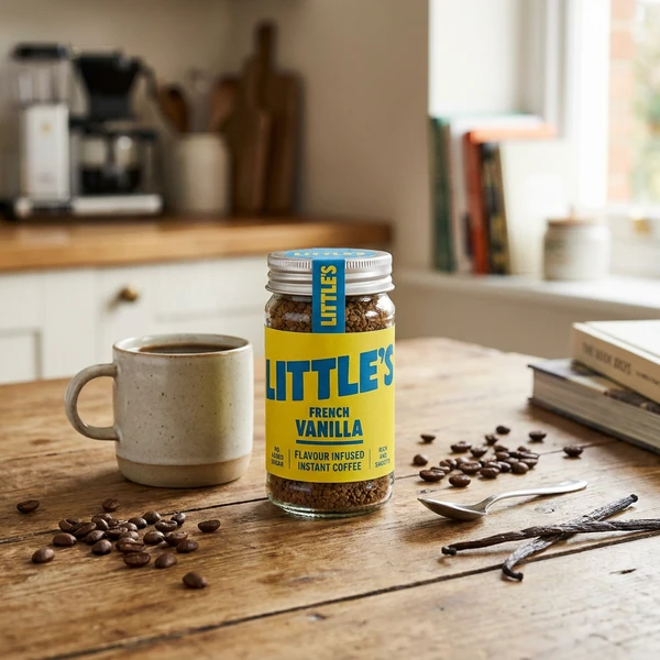 Snabbkaffe med Vaniljsmak 50g Littles 71079210 by Littles color Svart