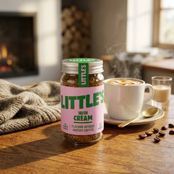 Snabbkaffe med smak av Irish Cream 50g Littles 71079212 by Littles color Svart