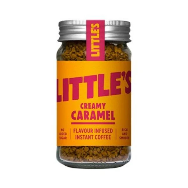 Snabbkaffe med krämig karamellsmak 50g Littles 71079214 by Littles color Svart