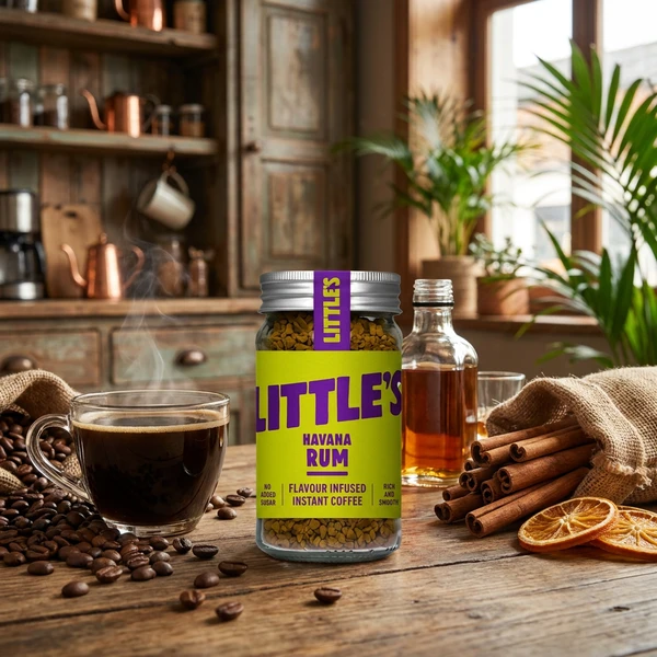 Snabbkaffe med romsmak 50g Littles 71079217 by Littles color Svart