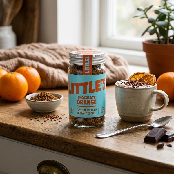 Littles Snabbkaffe med smak av choklad & apelsin 50g 71079219 by Littles color Svart