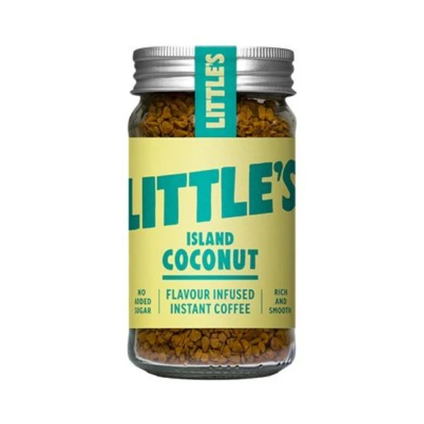Snabbkaffe med kokossmak 50g Littles 71079220 by Littles color Svart