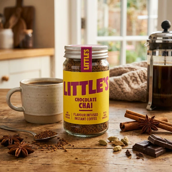 Snabbkaffe med smak av choco-chai 50g Littles 71079222 by Littles color Svart