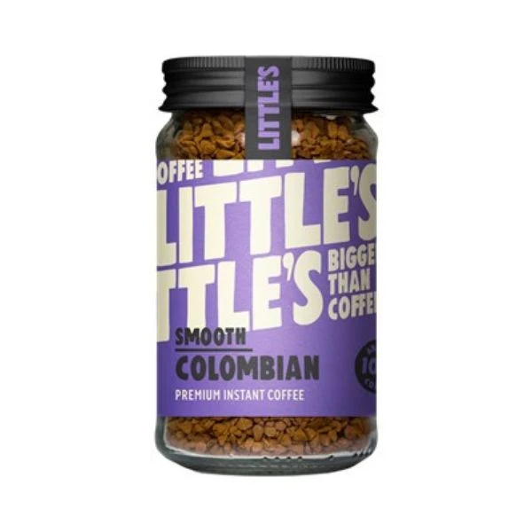 Instant Colombia Kaffe 50g Littles 71079240 by Littles color Svart