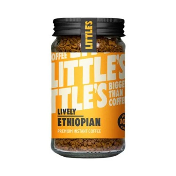 Instant Etiopiskt kaffe 100g Littles 71079241 by Littles color Svart