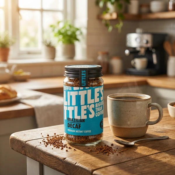 Instant Brazil koffeinfritt kaffe 100g Littles 71079244 by Littles color Svart