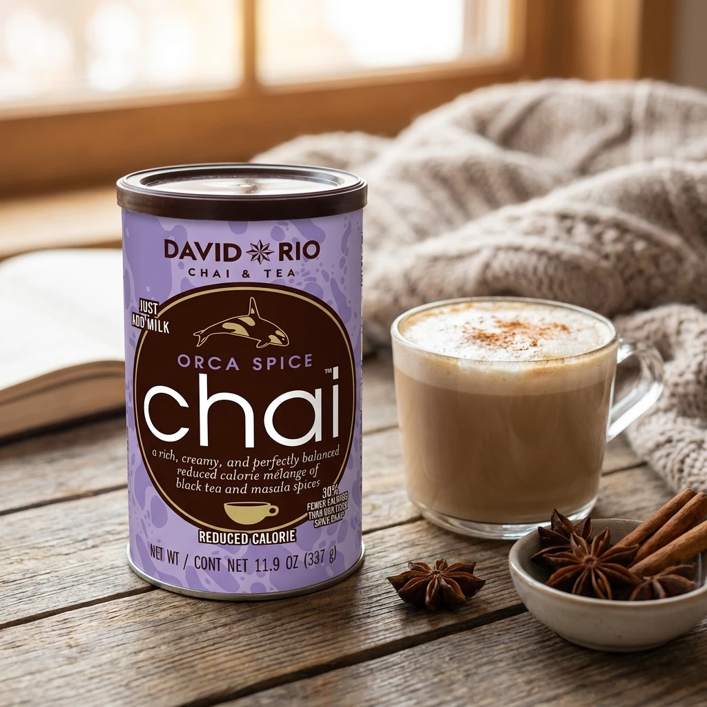 David Rio Chai Orca Spice Sockerfri 337 g 40447050 by DAVID RIO color Svart