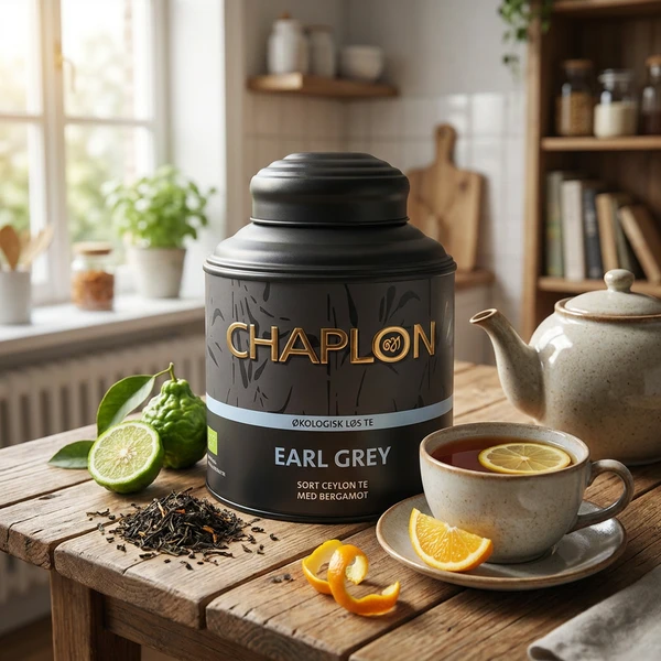 Earl Grey Te EKO 160g Chaplon 71022137 by Chaplon color Svart