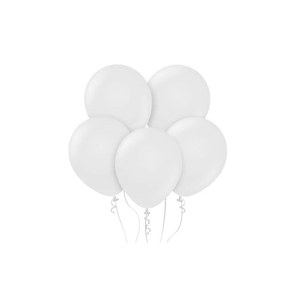 Vita ballonger 10-pack CB-1PBI by Godan color Svart