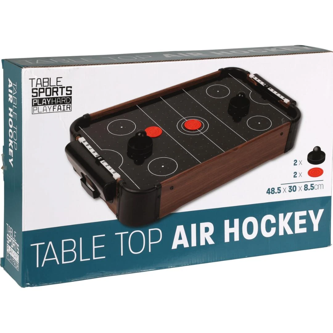 Airhockeybord 485x300x85mm 497200200 by Koop color Svart