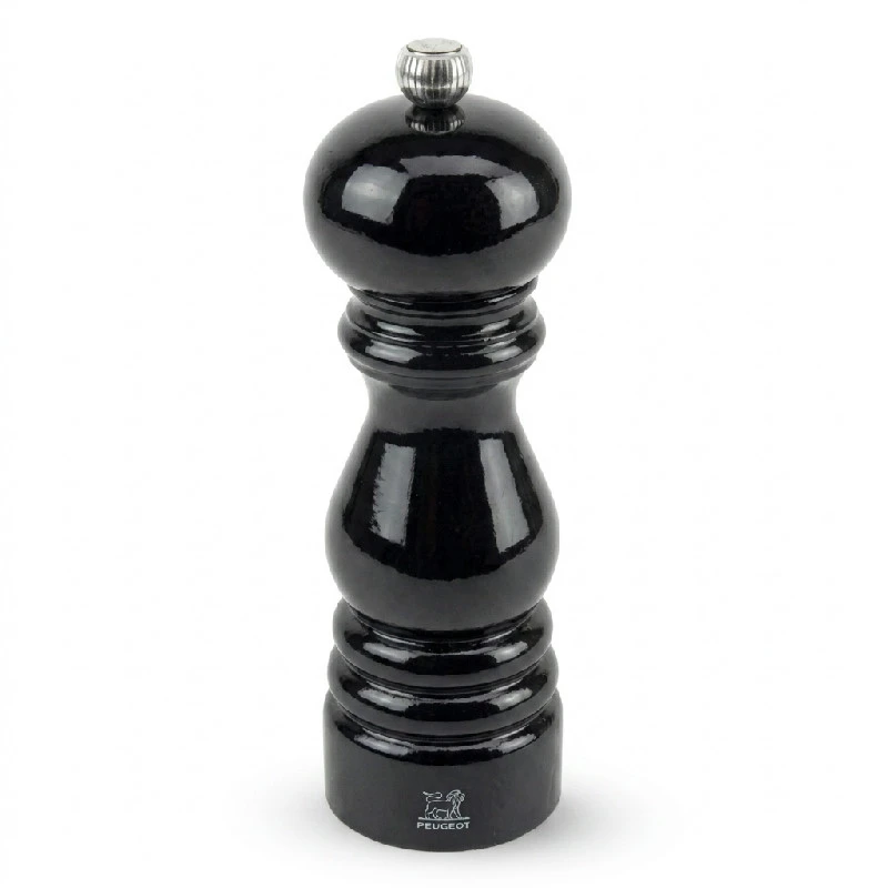 Peugeot Paris Pepparkvarn 18 cm Svartlack Bok 15878 by Peugeot color Svart