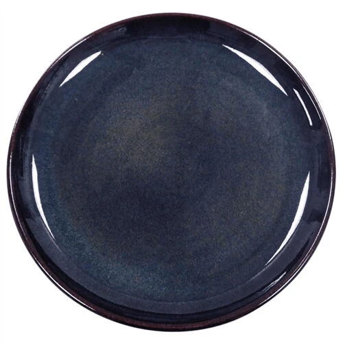 Tallrik 19 cm - Blått stengods 5010954 by stentøj color Blauw