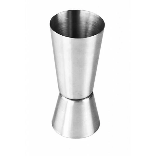 Dubbeljigger borstat rostfritt stål (3 / 6 cl) 019-3 by PRIME BAR color Silver