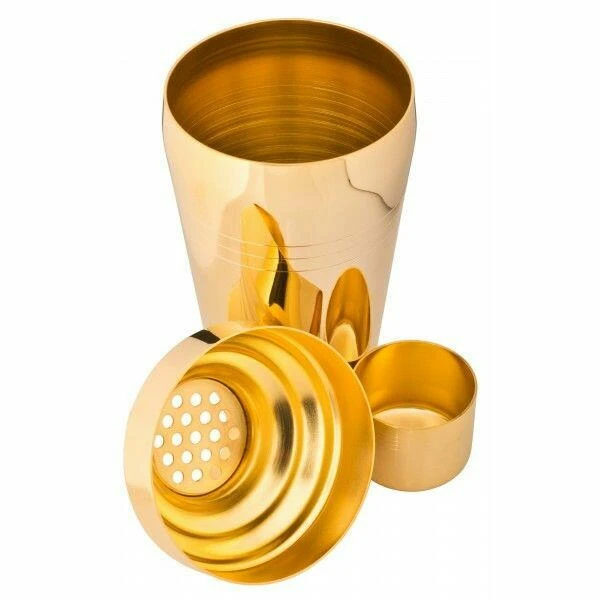 Tredelad cocktailshaker Yukiwa Baron - Guld - 510 ml UB4058 by Urban Bar color Svart