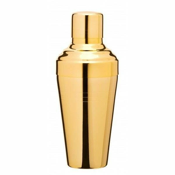 Tredelad cocktailshaker Yukiwa Baron - Guld - 510 ml UB4058 by Urban Bar color Svart
