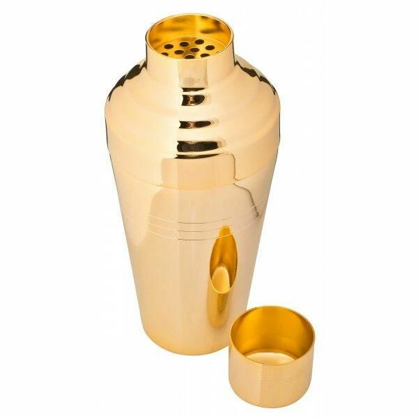 Tredelad cocktailshaker Yukiwa Baron - Guld - 510 ml UB4058 by Urban Bar color Svart
