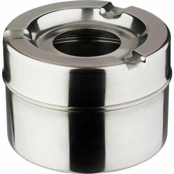 Askfat - rostfritt stål (10 cm) 182 by PRIME BAR color Silver