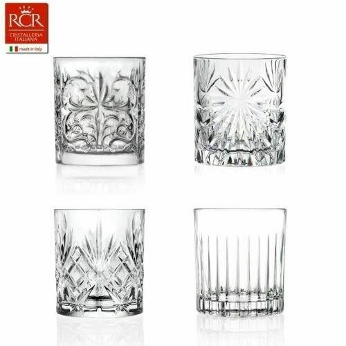 RCR Mixology Kristallglas - 4 Tumblers Glas0505 by RCR Glas color Helder