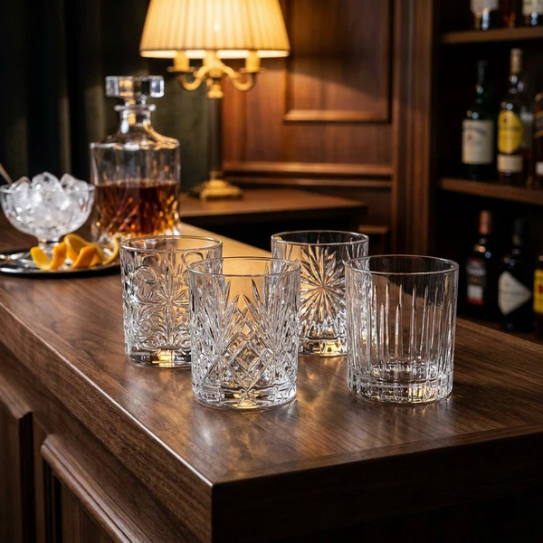 RCR Mixology Kristallglas - 4 Tumblers Glas0505 by RCR Glas color Helder
