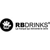 Rbdrinks logotyp - okrossbara glas och bartillbehör