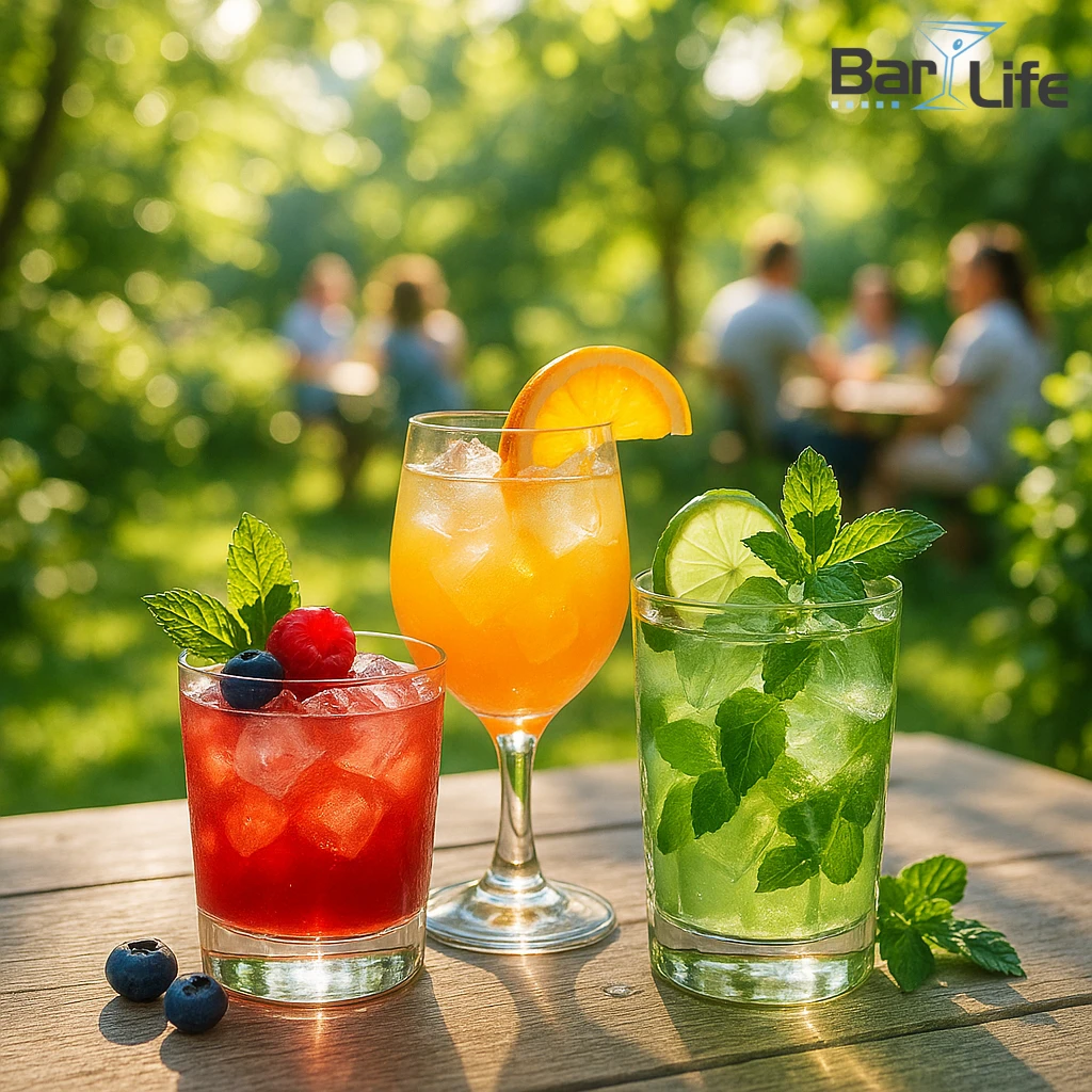 gin drinkar, alkoholfria sommarcocktails, jordgubbsdrink recept, fräscha cocktails, enkla drinkar, färgglada cocktails, sommarfest drinkar, gin tonic recept, hallon lemonade, bästa sommardrinkar, cocktailtips sommar, drinkar med bär