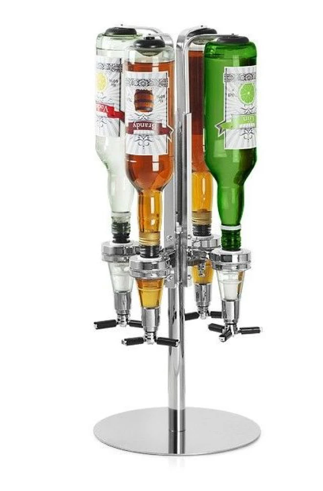 flaskeholder til 4 flasker