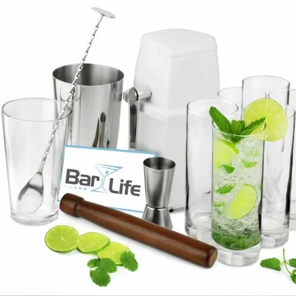 Fullständigt mojito bartender barset
